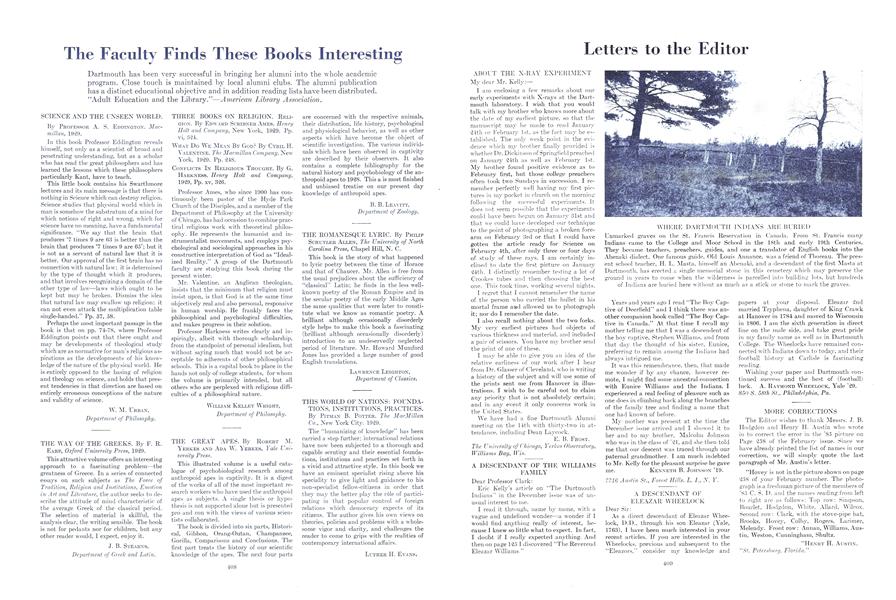 Letters to the Editor