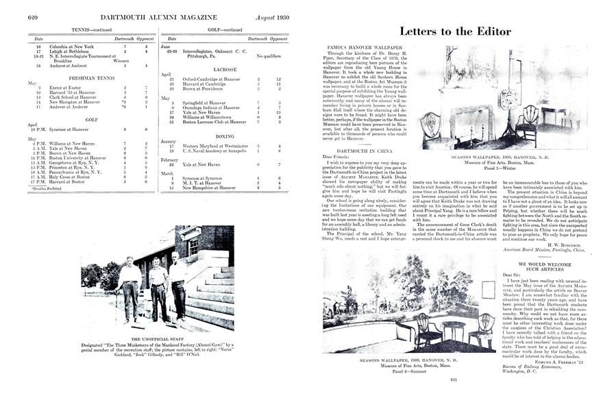 Letters to the Editor