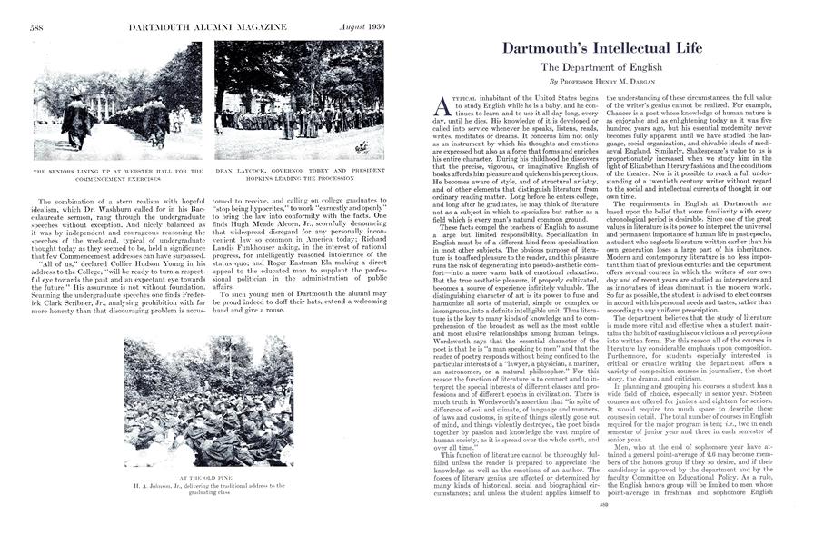 Dartmouth's Intellectual Life