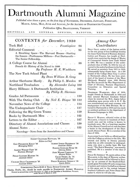 Among Our Contributors