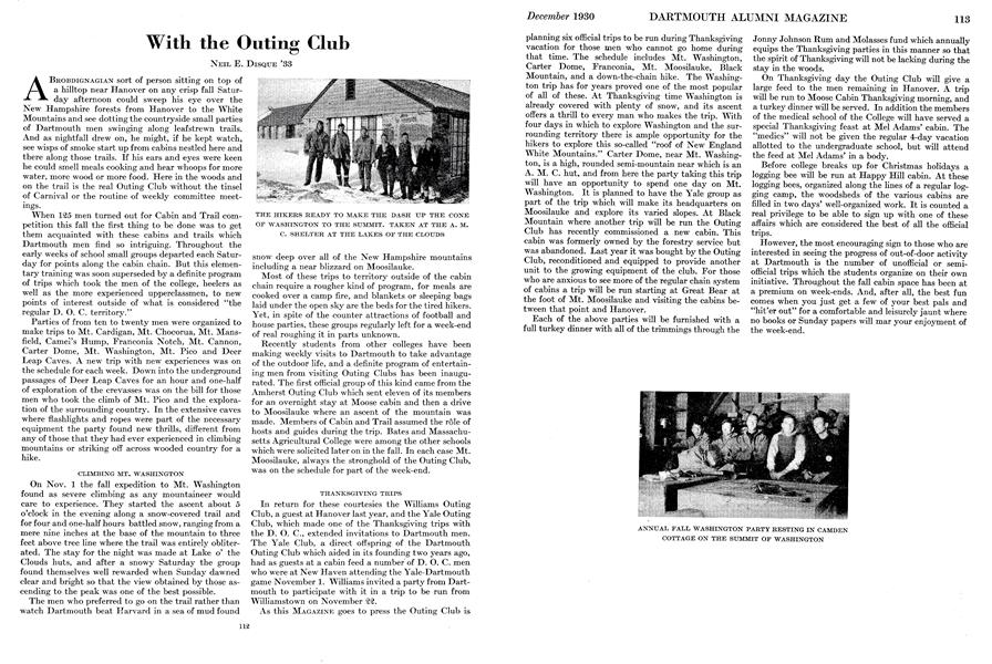 With the Outing Club