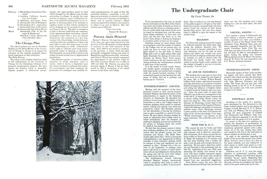 1931, Dartmouth Alumni Magazine