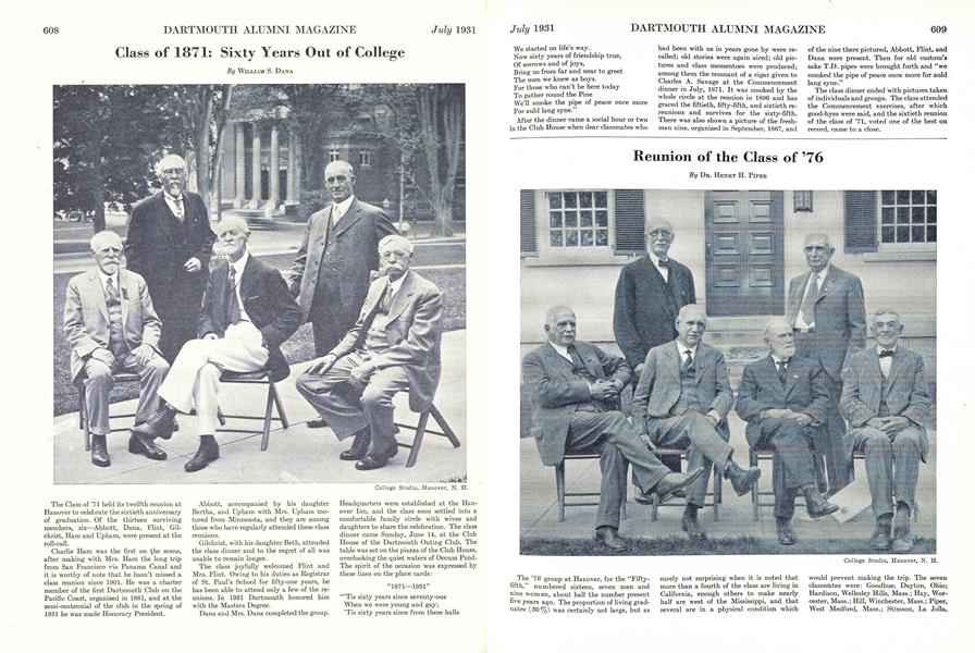 Reunion of the Class of '76