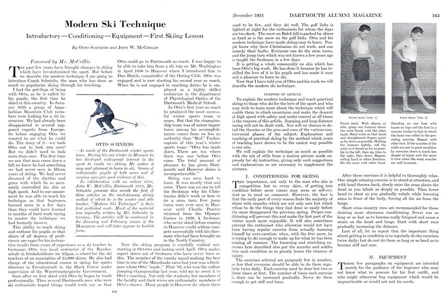 Modern Ski Technique