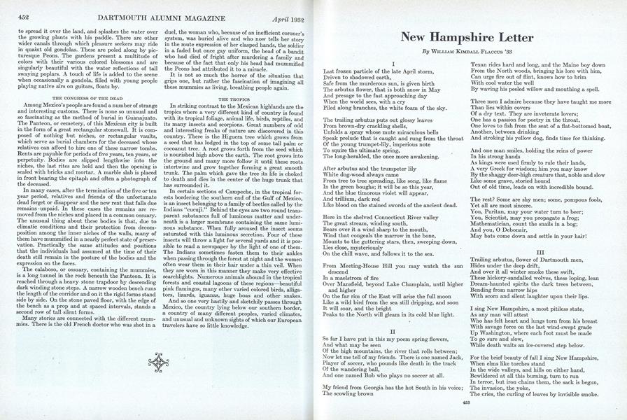 New Hampshire Letter