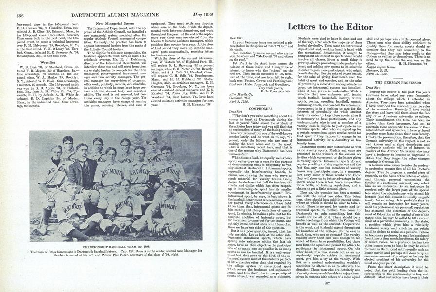 Letters to the Editor