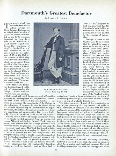 Dartmouth's Greatest Benefactor