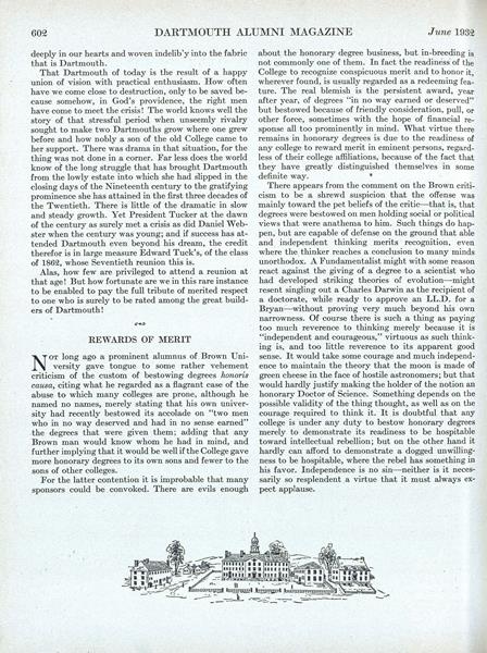 REWARDS OF MERIT