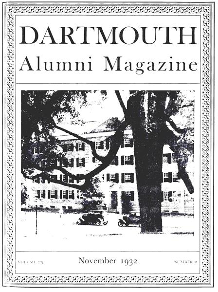 Issue: - November 1932 | Dartmouth Alumni Magazine