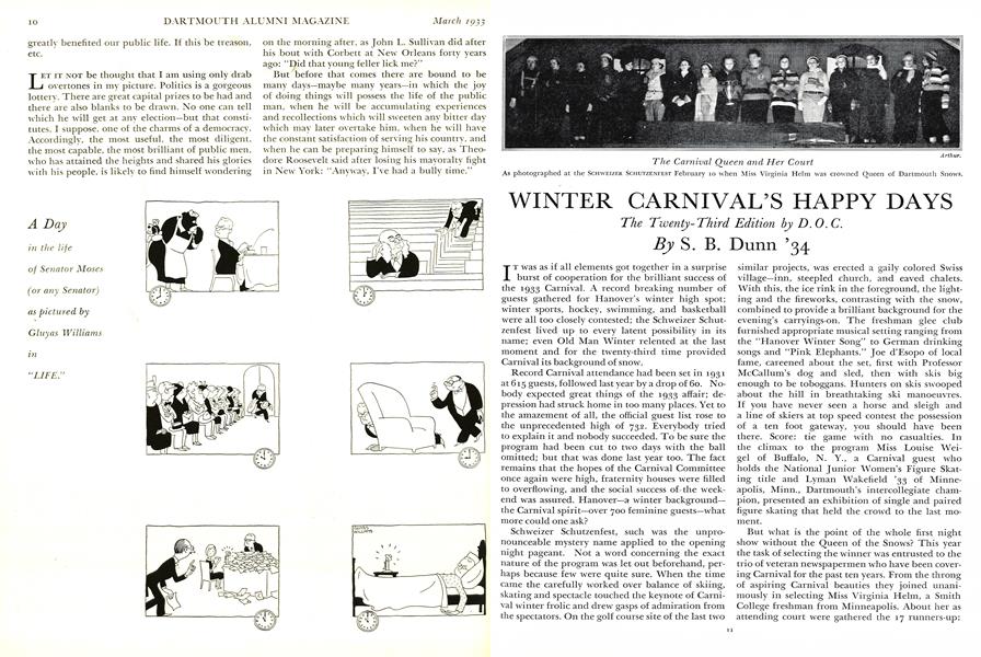 WINTER CARNIVAL'S HAPPY DAYS