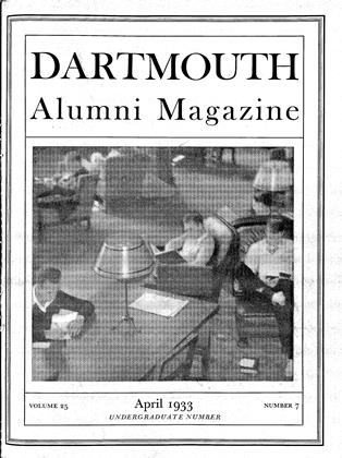 April 1933 | Dartmouth Alumni Magazine