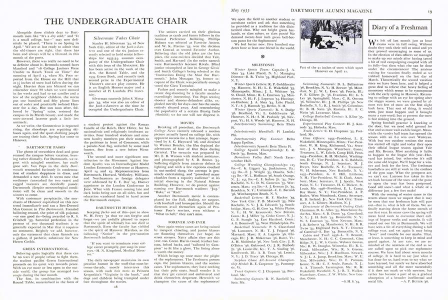 Silverman Takes Chair