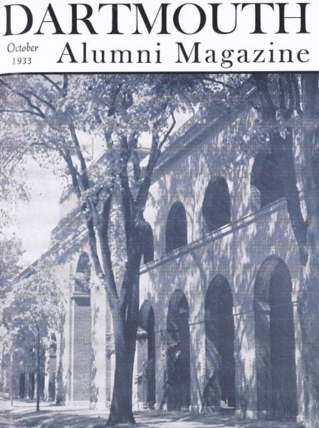 Issue: - October 1933 | Dartmouth Alumni Magazine