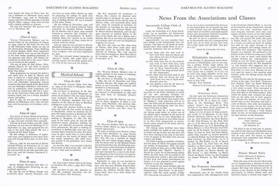 Dartmouth College Club of New York