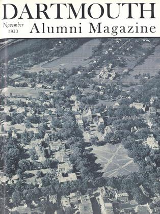 November 1933 | Dartmouth Alumni Magazine
