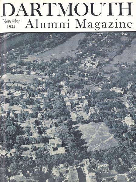 Issue: - November 1933 | Dartmouth Alumni Magazine