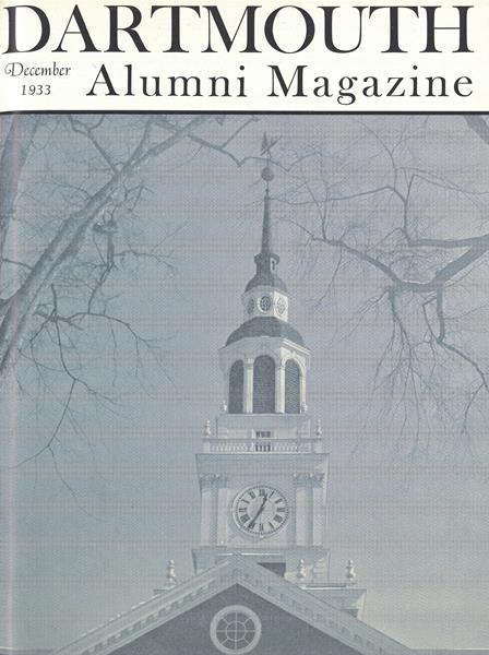 Issue: - December 1933 | Dartmouth Alumni Magazine