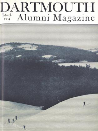 March 1934 | Dartmouth Alumni Magazine