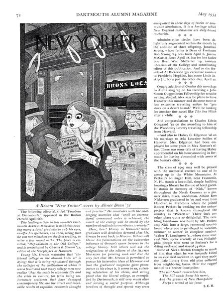 A Recent "New Yorker