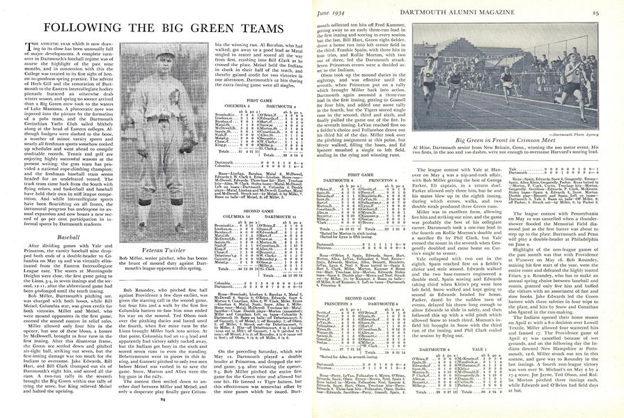 FOLLOWING THE BIG GREEN TEAMS