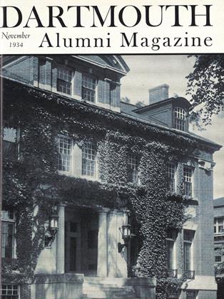 November 1934 | Dartmouth Alumni Magazine