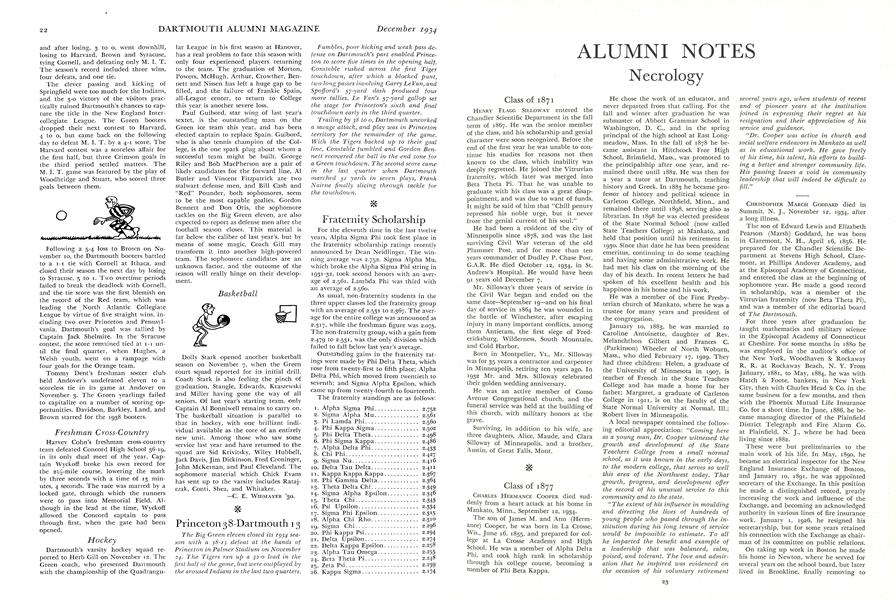 1934, Dartmouth Alumni Magazine