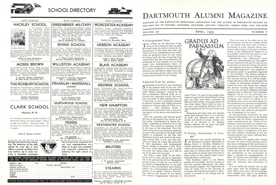 Undergraduate Issue