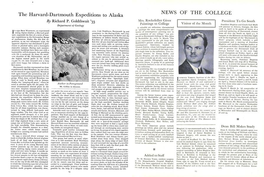 The Harvard-Dartmouth Expeditions to Alaska