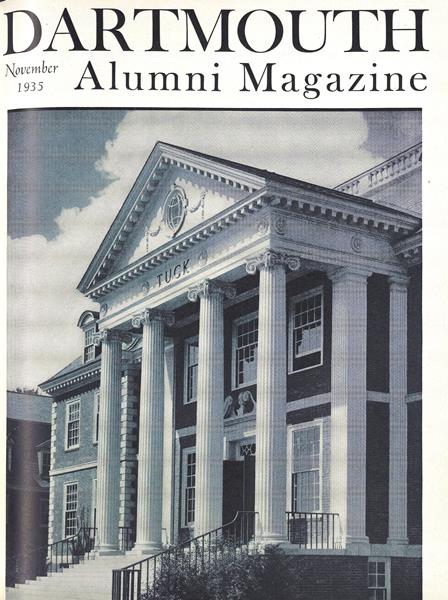 Issue: - November 1935 | Dartmouth Alumni Magazine