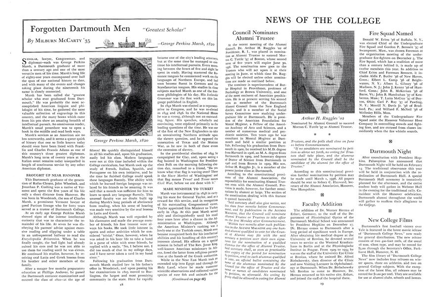 Forgotten Dartmouth Men