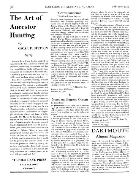 The Art of Ancestor Hunting