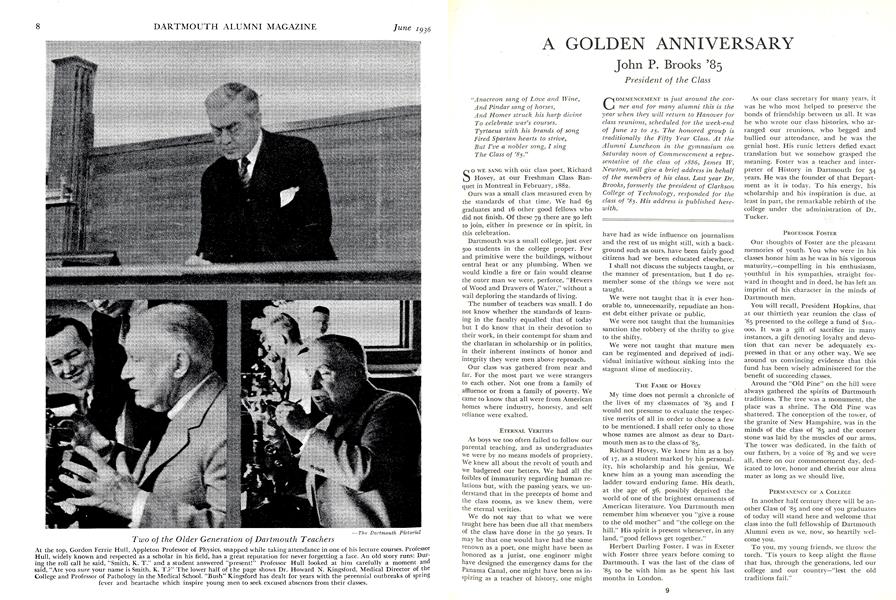 A GOLDEN ANNIVERSARY