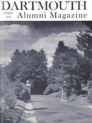 October 1936 | Dartmouth Alumni Magazine