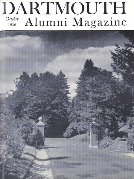 Issue: - October 1936 | Dartmouth Alumni Magazine