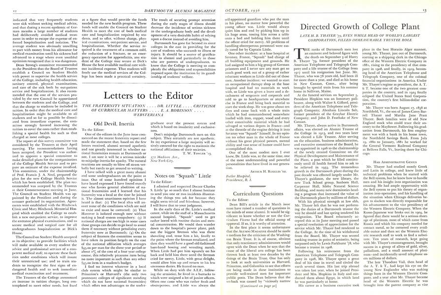 Letters to the Editor