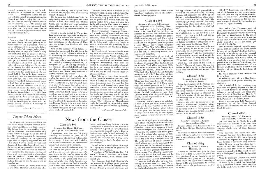 Thayer School News