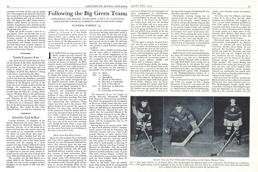 Following the Big Green Teams