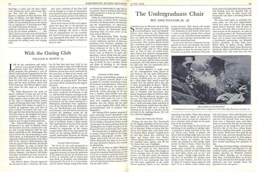 The Undergraduate Chair