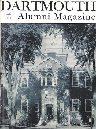 October 1937 | Dartmouth Alumni Magazine