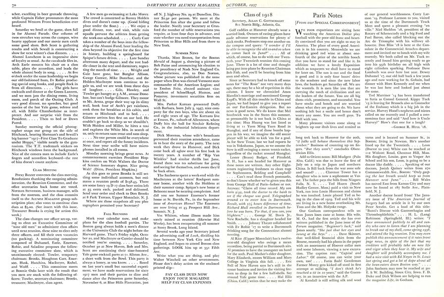 Paris Notes