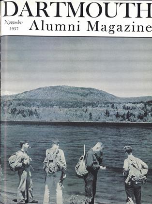 November 1937 | Dartmouth Alumni Magazine