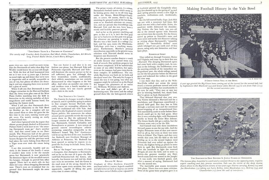 Making Football History in the Yale Bowl