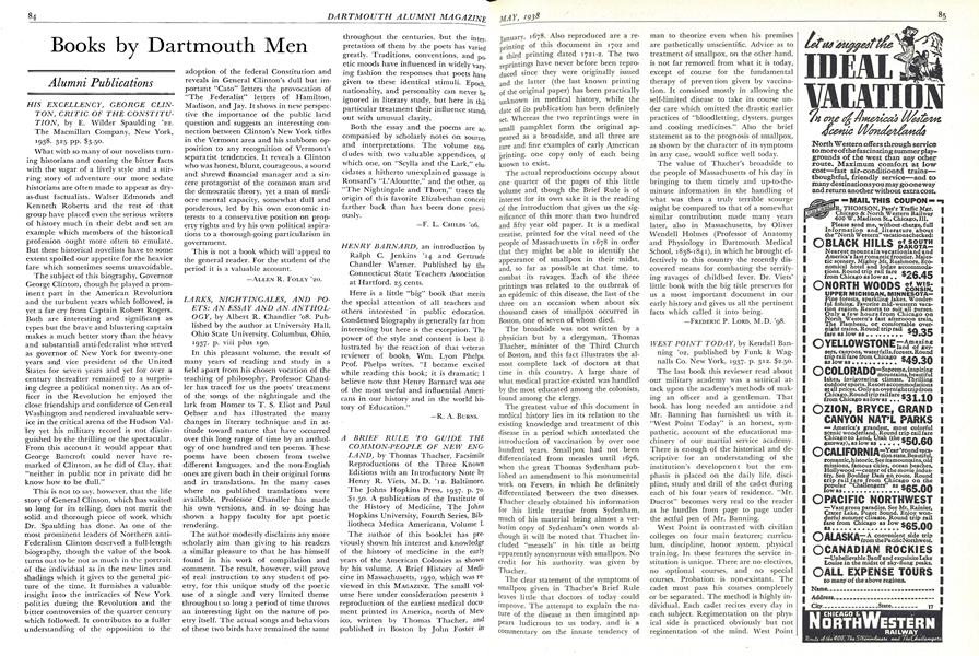 LARKS, NIGHTINGALES, AND POETS: AN ESSAY AND AN ANTHOLOGY,