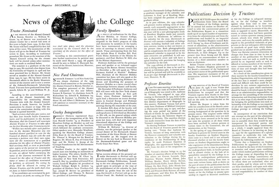 Faculty Speakers