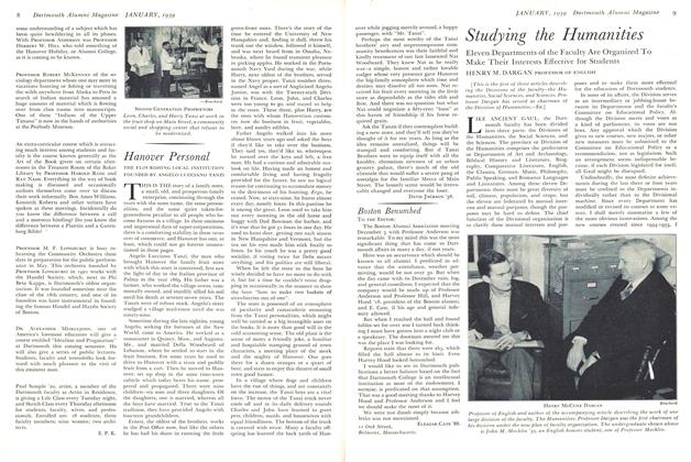 Studying the Humanities