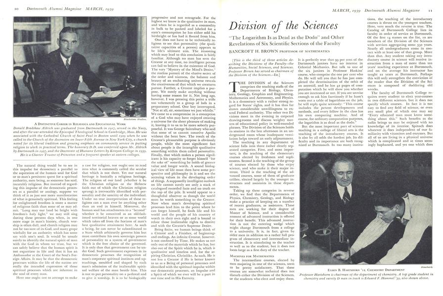 Division of the Sciences