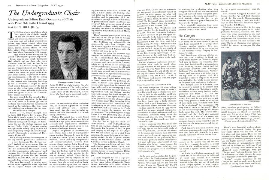 The Undergraduate Chair