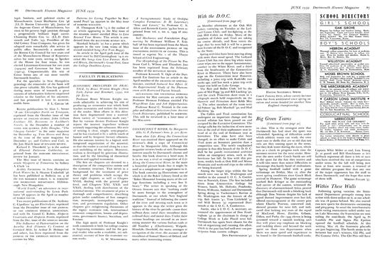 ECONOMIC PRINCIPLES IN PRACTICE, Page: 86 - June
1939 | Dartmouth Alumni Magazine