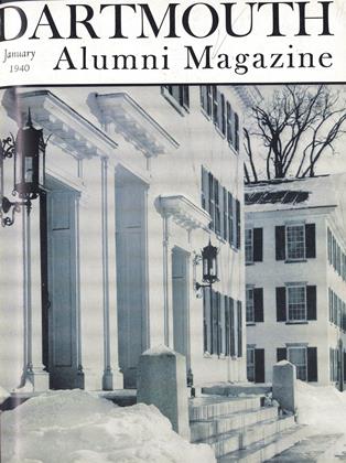 January 1940 | Dartmouth Alumni Magazine