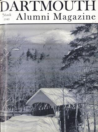 March 1940 | Dartmouth Alumni Magazine